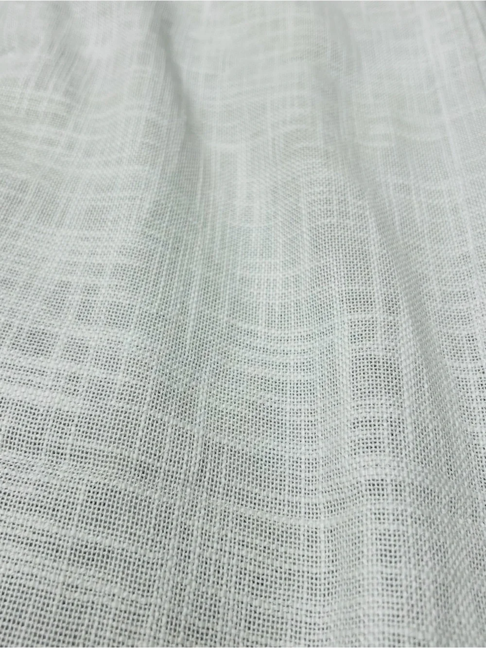 QUINCE Set Of 2 48x84 Cotton Sheer Curtains Cloud 0756